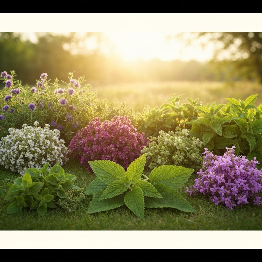 Plantas y hierbas naturales